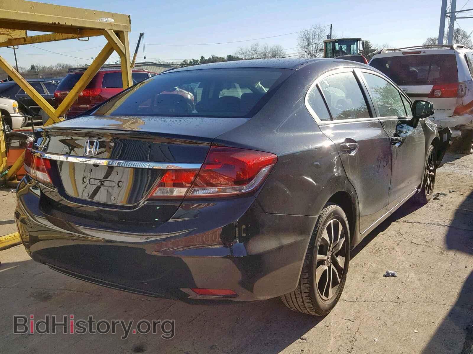 2013 HONDA CIVIC - VIN: 19XFB2F81DE224744 - Фото 4