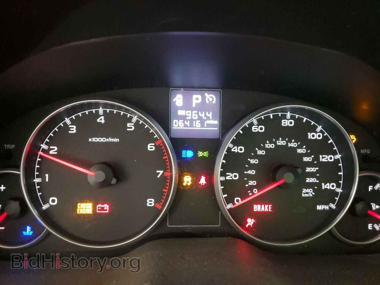 2014 SUBARU OUTBACK - VIN: 4S4BRCAC0E3320994 - Фото 9