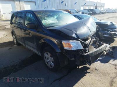 2010 Dodge CARAVAN Grand Cara, черный — VIN 2D4RN4DE0AR438100, Copart