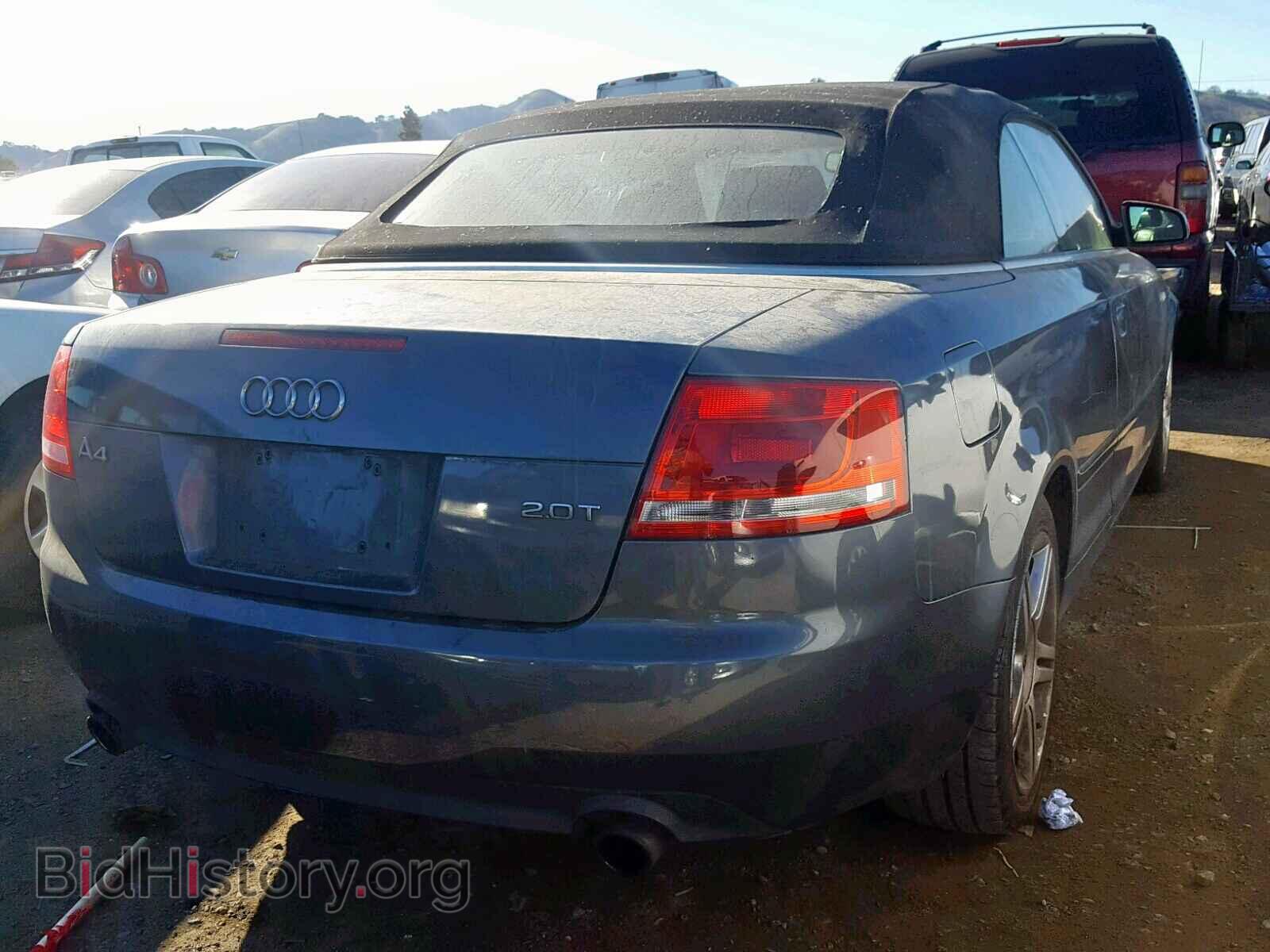 2007 AUDI A4 - VIN: WAUAF48H87K025163 - Фото 4