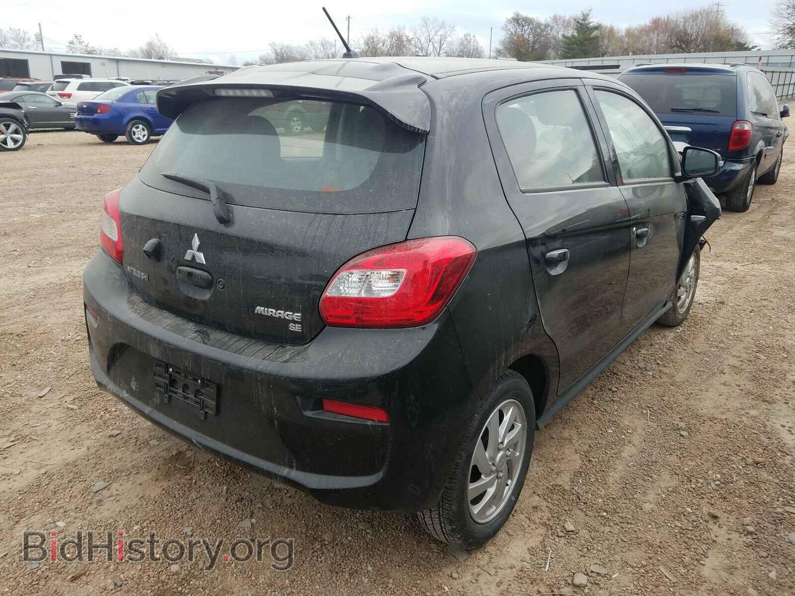 2019 MITSUBISHI MIRAGE - VIN: ML32A4HJ2KH016427 - Фото 4
