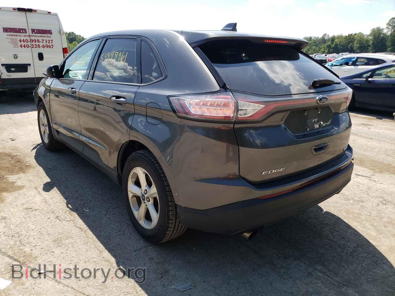 2017 FORD EDGE - VIN: 2FMPK4G91HBB59099 - Фото 3