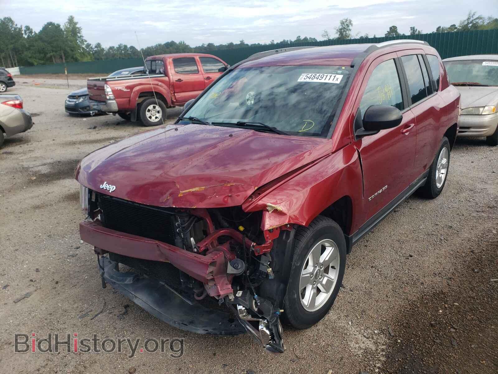 2014 JEEP COMPASS - VIN: 1C4NJCBA1ED505166 - Фото 2