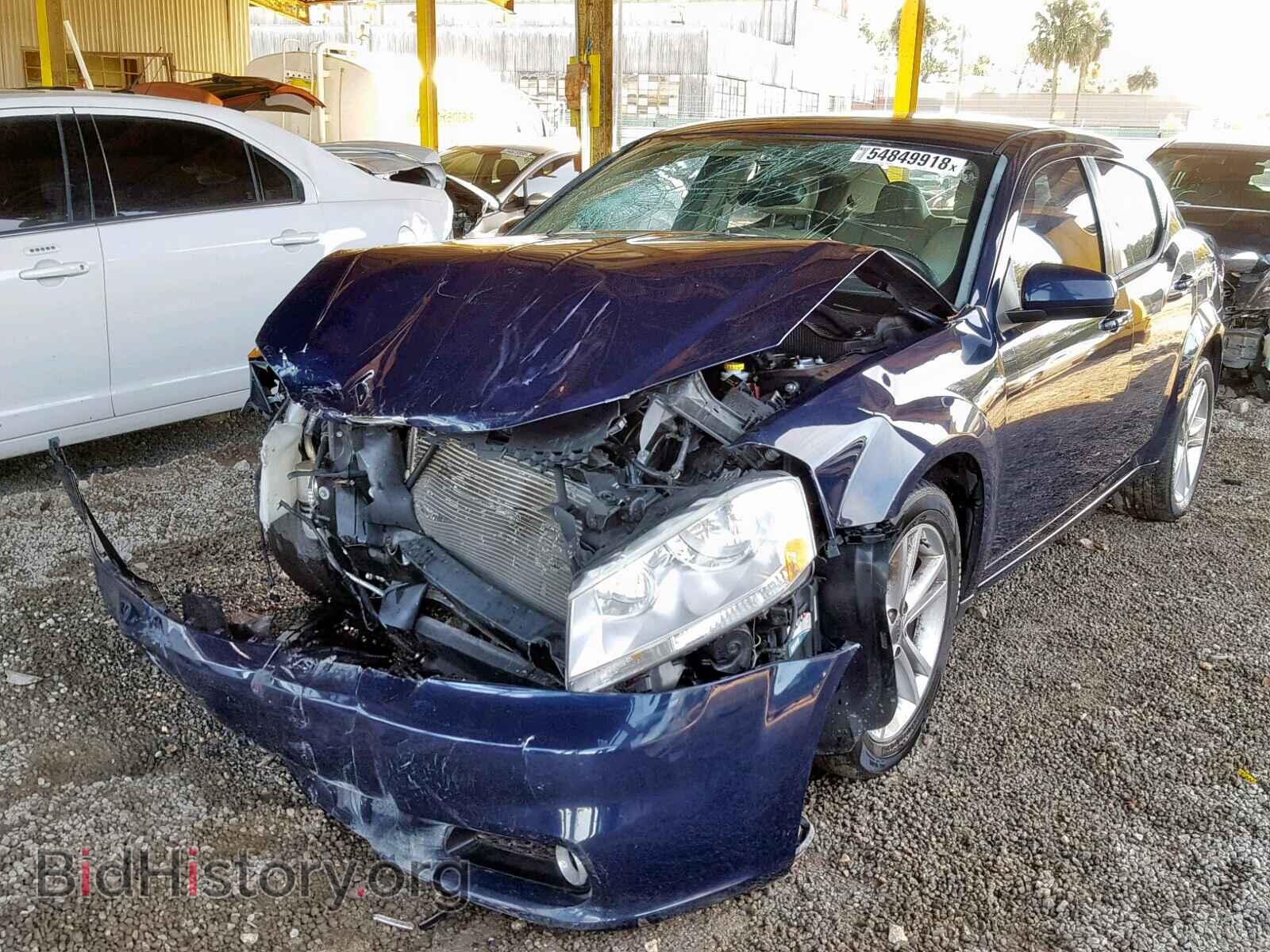 2013 DODGE AVENGER - VIN: 1C3CDZCB6DN581908 - Photo 2