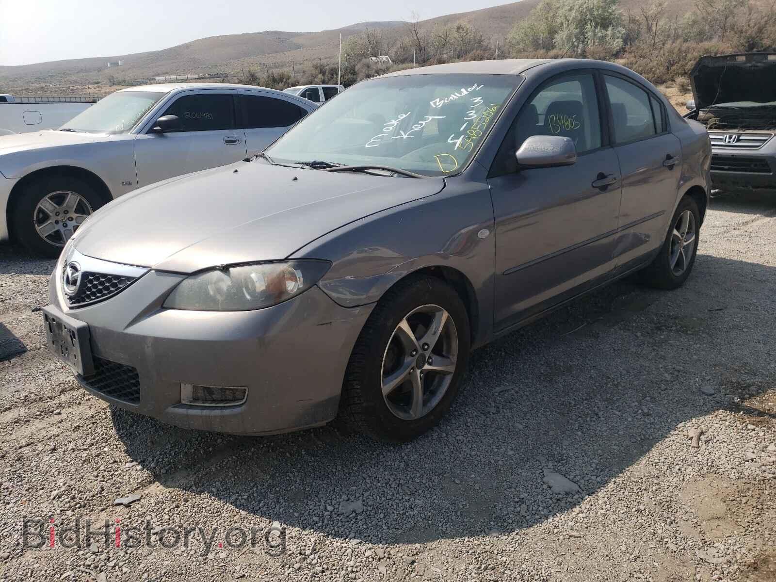 2008 MAZDA 3 - VIN: JM1BK12G581133314 - Фото 2