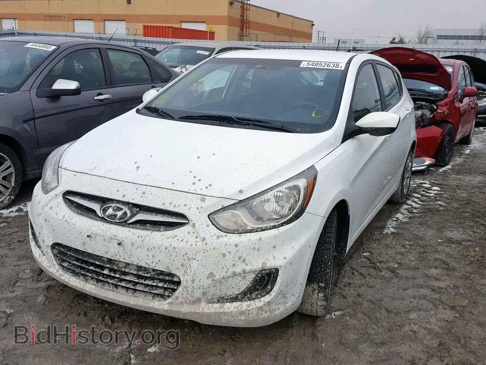 2014 HYUNDAI ACCENT - VIN: KMHCT5AE9EU167562 - Фото 2