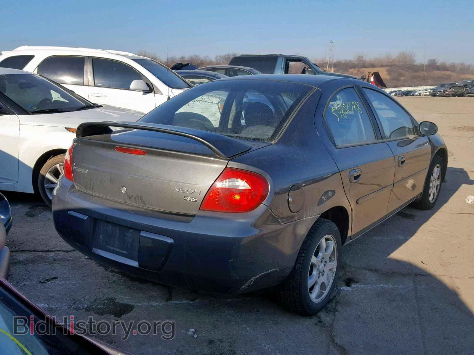 2004 DODGE NEON - VIN: 1B3ES56C54D542841 - Фото 4