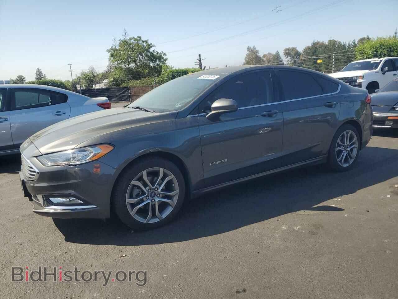 Фотография 3FA6P0LU7HR258148 - FORD FUSION 2017