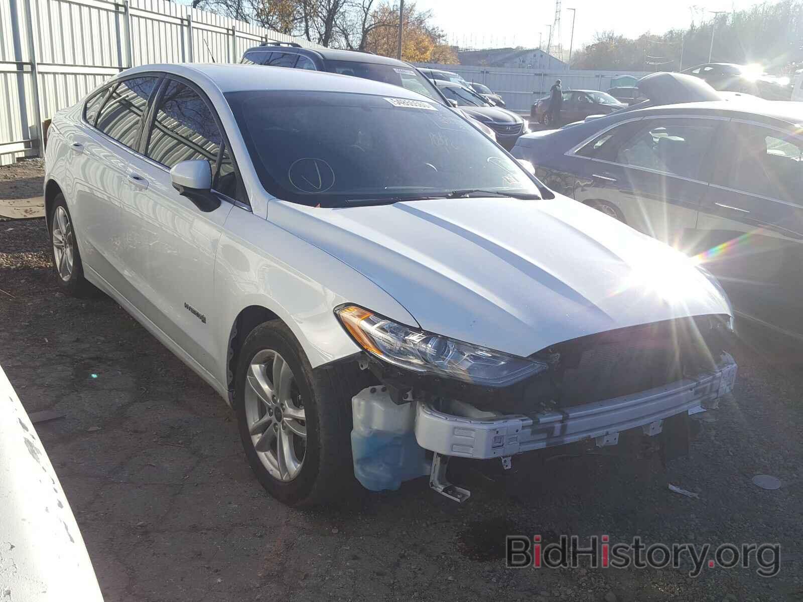 Photo 3FA6P0LU4JR248229 - FORD FUSION 2018