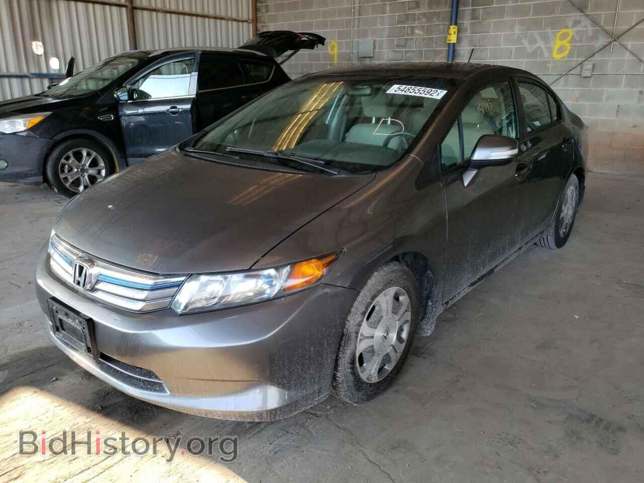 2012 HONDA CIVIC - VIN: JHMFB4F29CS004348 - Фото 2