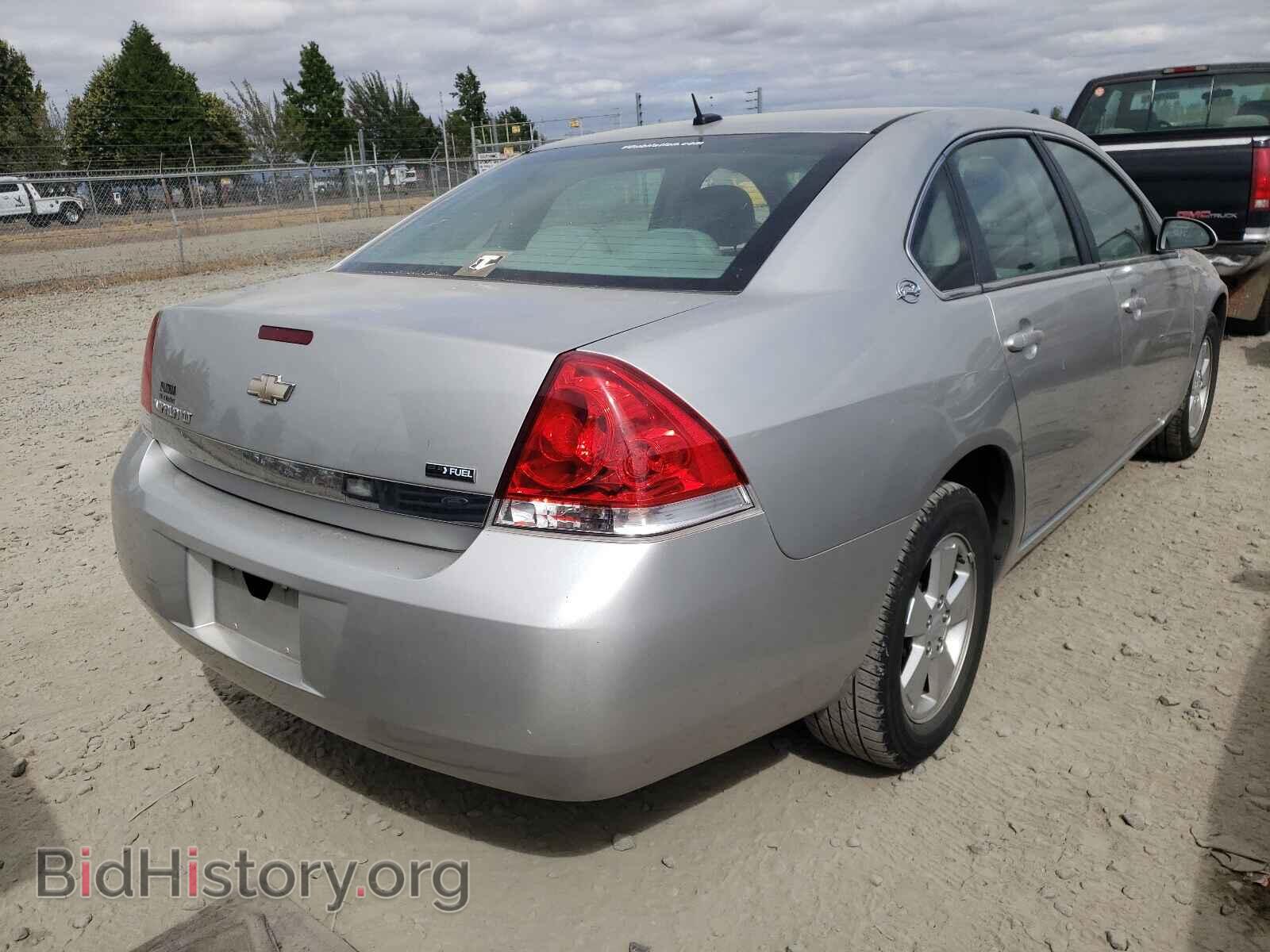 2008 CHEVROLET IMPALA - VIN: 2G1WT58K081307262 - Фото 4