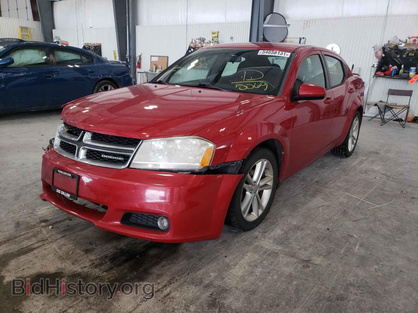 2011 DODGE AVENGER - VIN: 1B3BD1FG1BN585069 - Фото 2