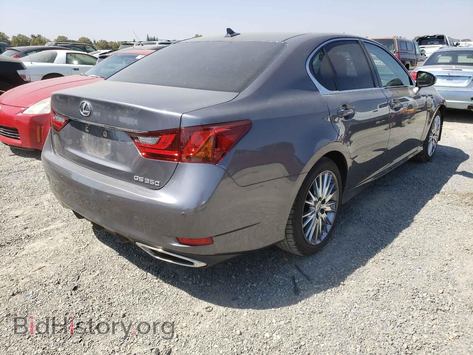 2013 LEXUS GS350 - VIN: JTHBE1BL4D5001604 - Фото 4