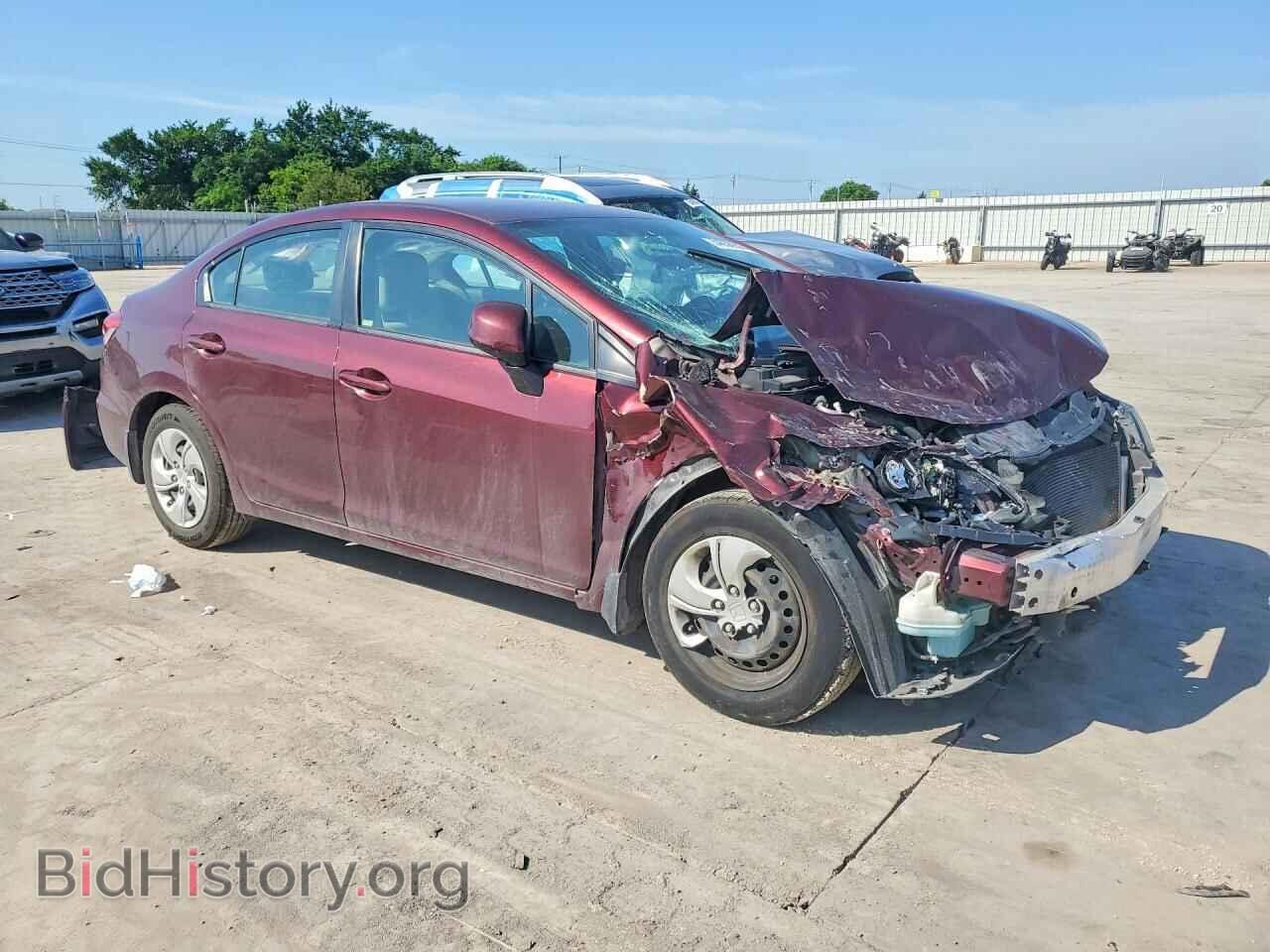 2013 HONDA CIVIC - VIN: 19XFB2F56DE098256 - Фото 4