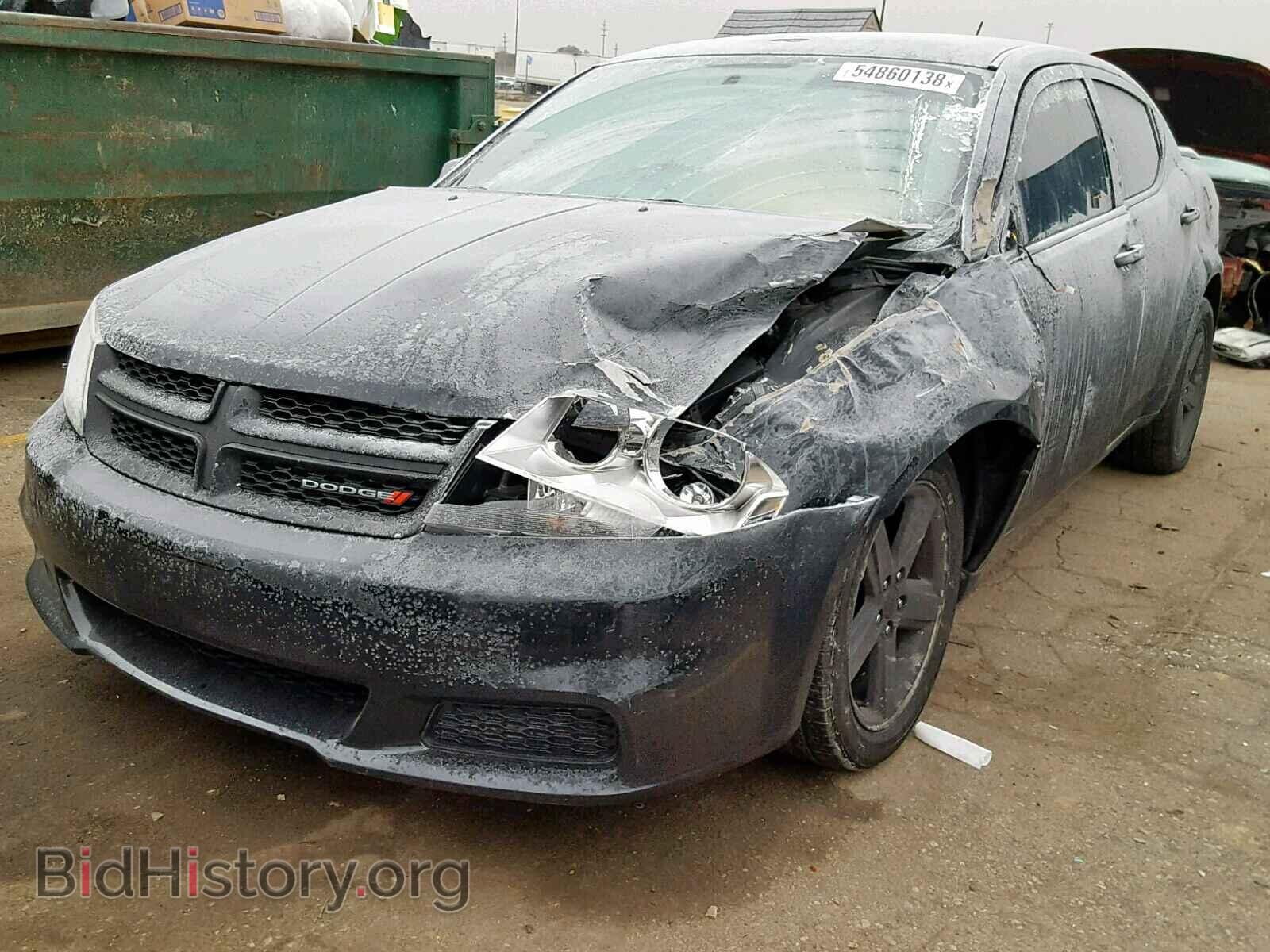 2013 DODGE AVENGER - VIN: 1C3CDZAB1DN644030 - Фото 2