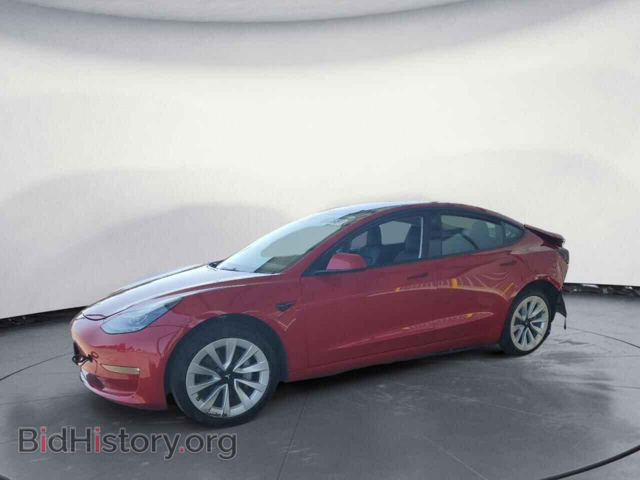 Photo 5YJ3E1EB2NF355372 - TESLA MODEL S 2022