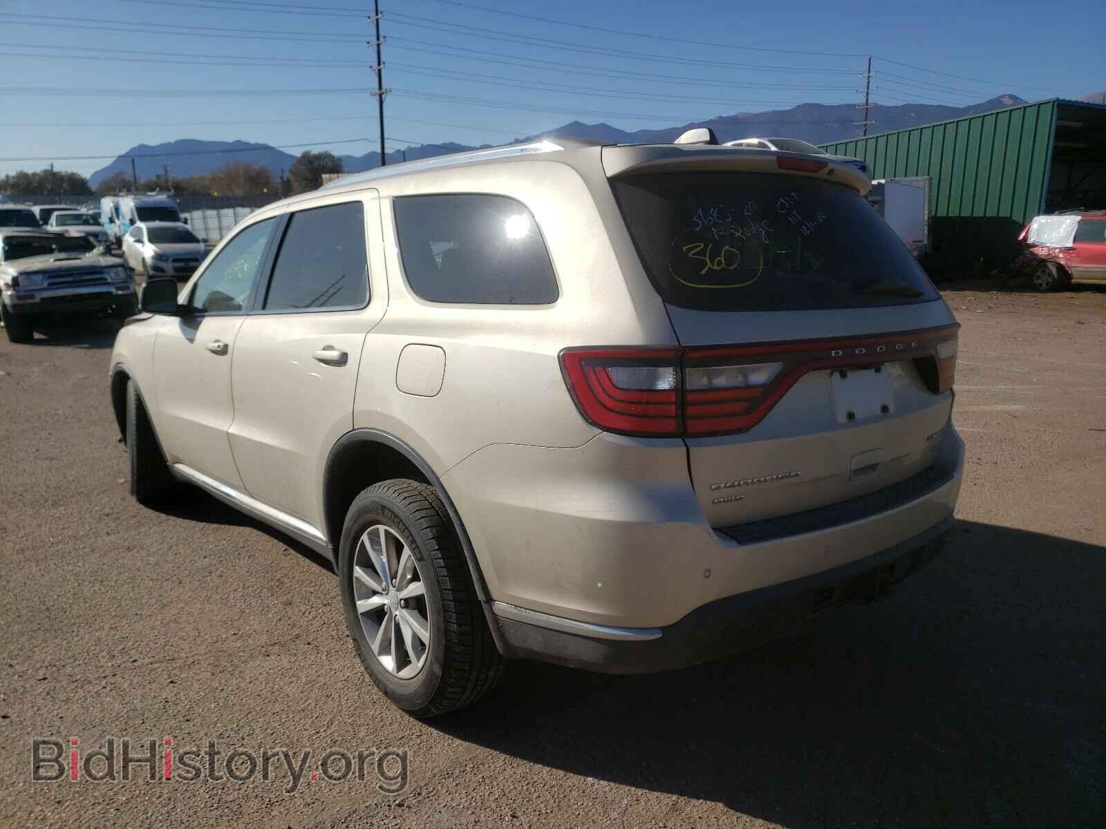 2014 DODGE DURANGO - VIN: 1C4RDJDG3EC391191 - Фото 3