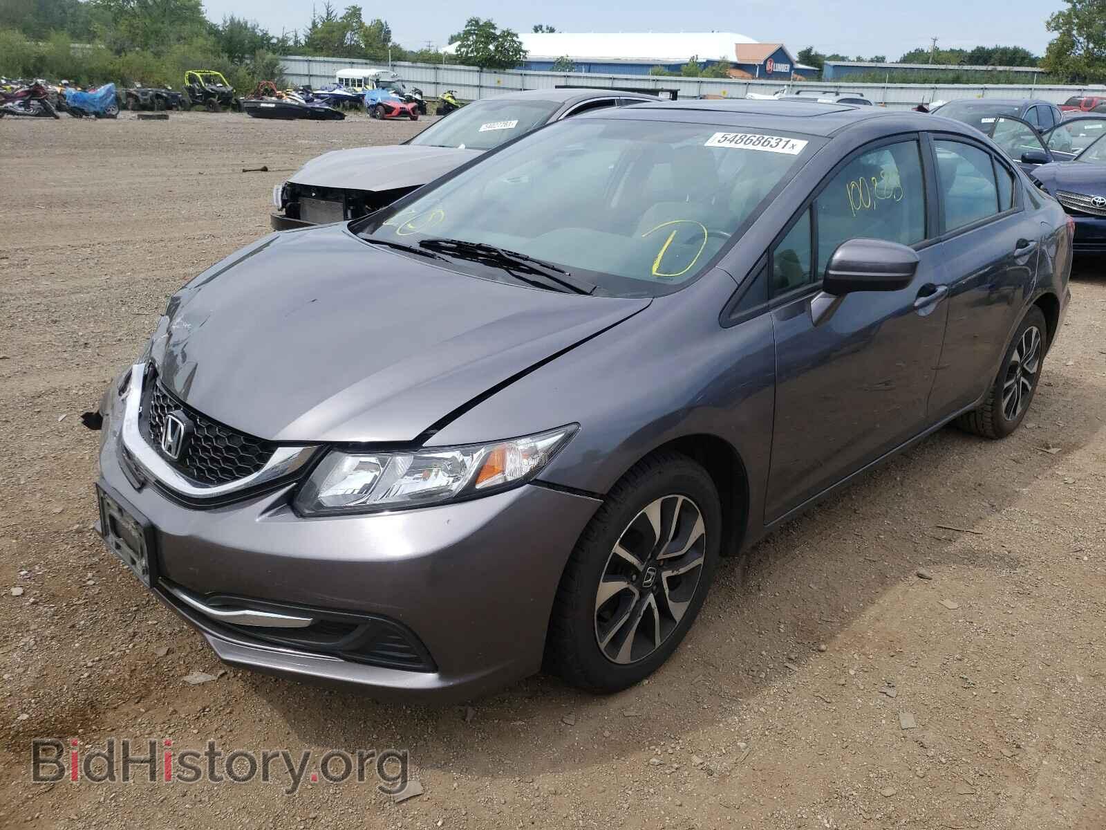 2015 HONDA CIVIC - VIN: 2HGFB2F80FH505314 - Фото 2