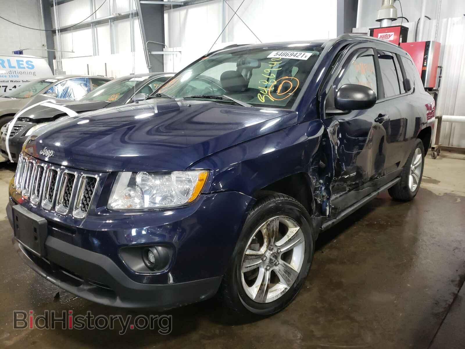 2012 JEEP COMPASS - VIN: 1C4NJDEB9CD612926 - Фото 2
