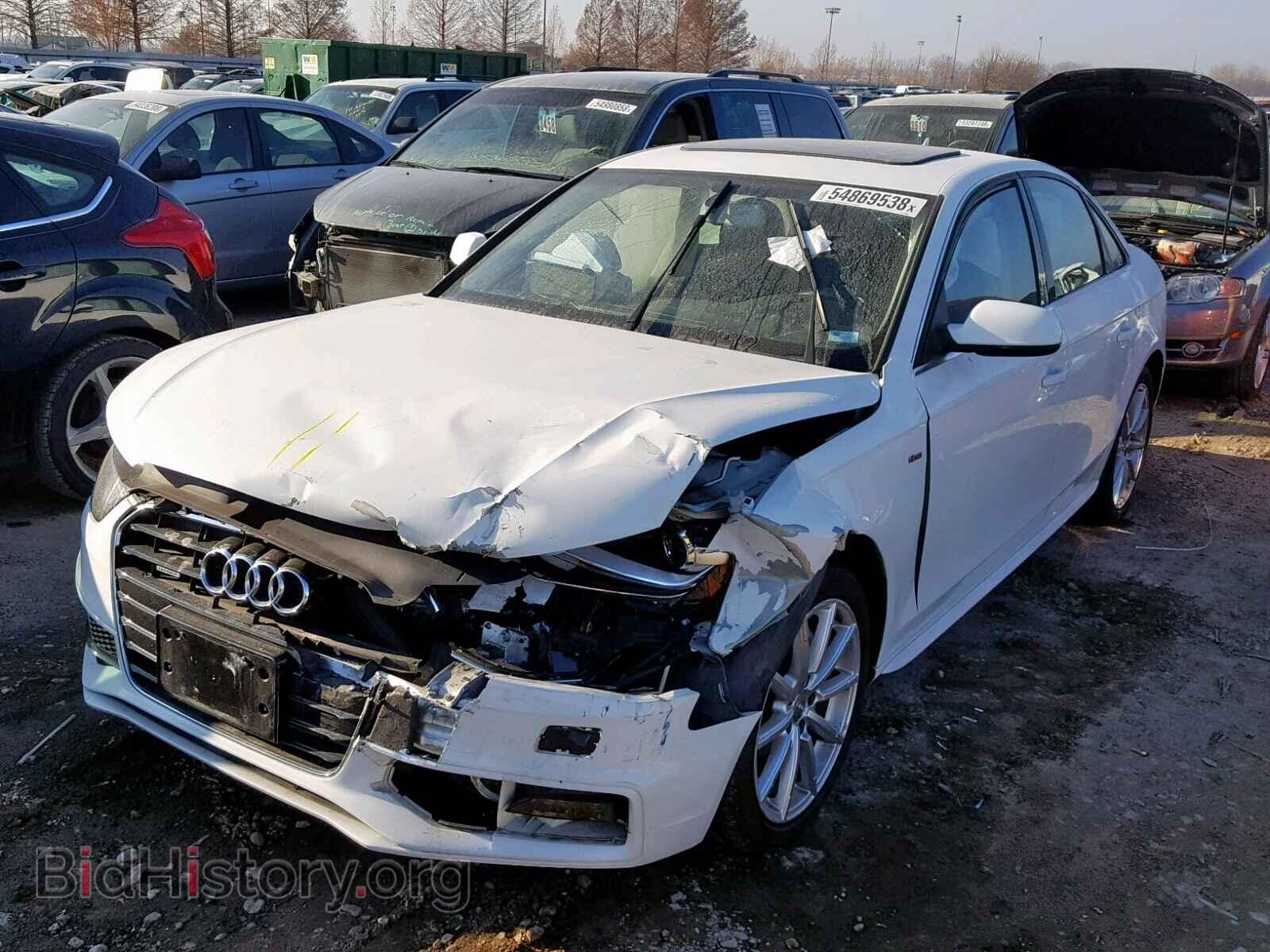 2015 AUDI A4 - VIN: WAUBFAFL9FN018343 - Фото 2