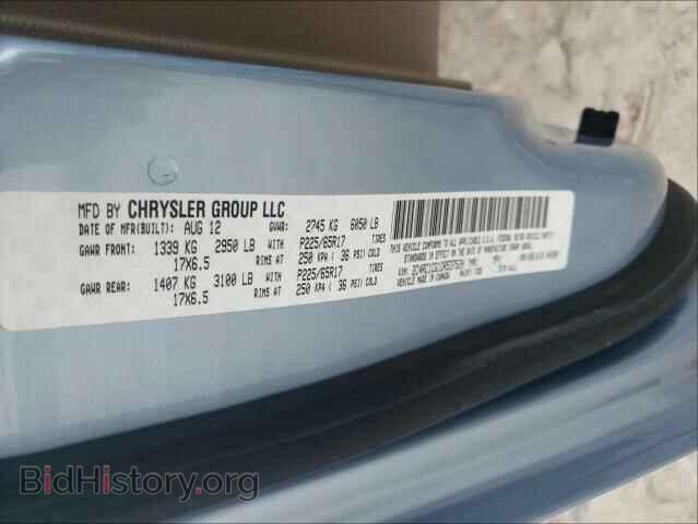 2013 CHRYSLER MINIVAN - VIN: 2C4RC1CG1DR537520 - Фото 10