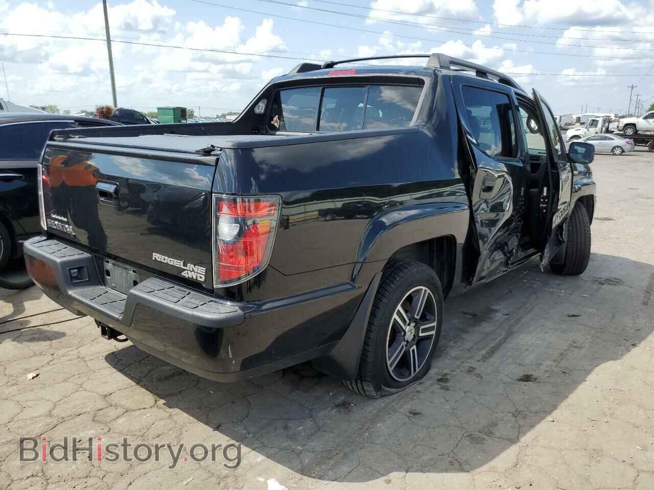 2013 HONDA RIDGELINE - VIN: 5FPYK1F77DB017500 - Фото 4