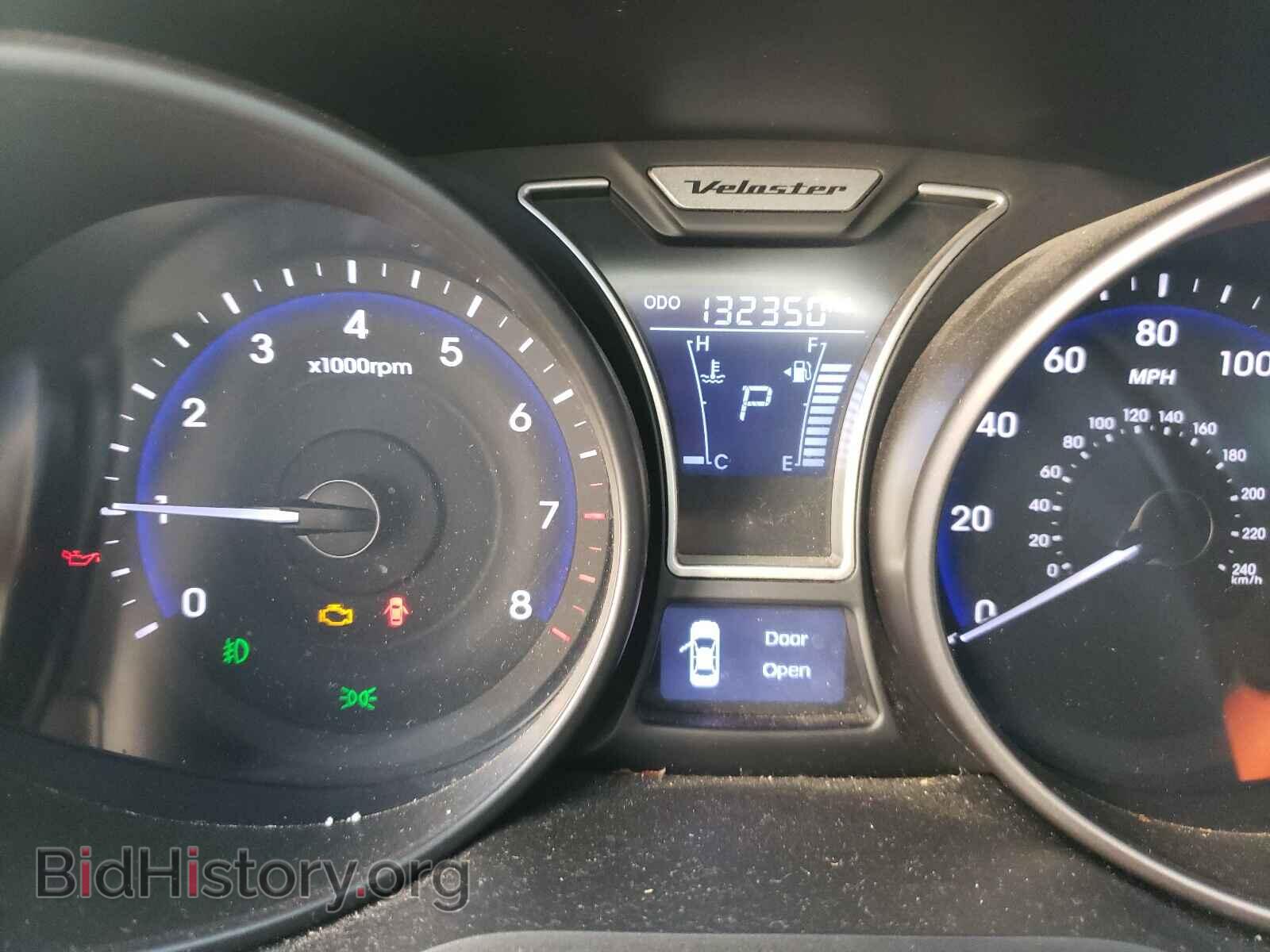 2014 HYUNDAI VELOSTER - VIN: KMHTC6AE2EU185049 - Фото 8