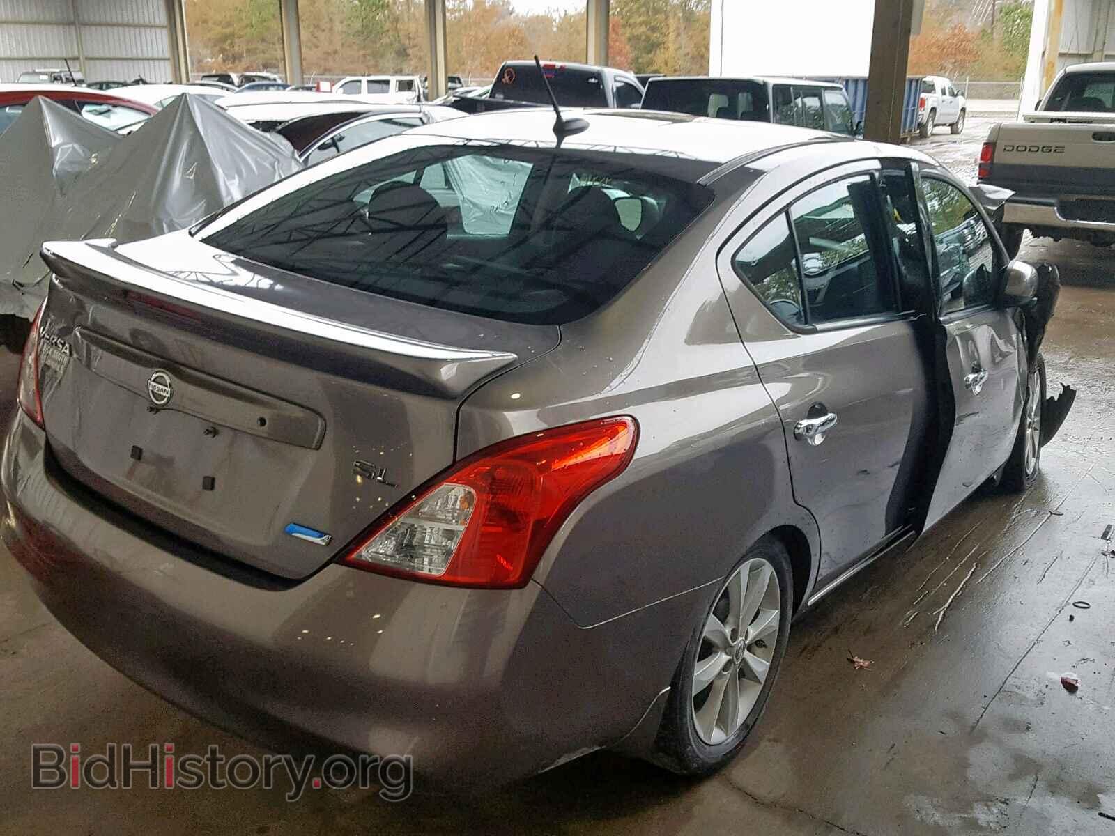 2014 NISSAN VERSA - VIN: 3N1CN7AP4EL849905 - Фото 4