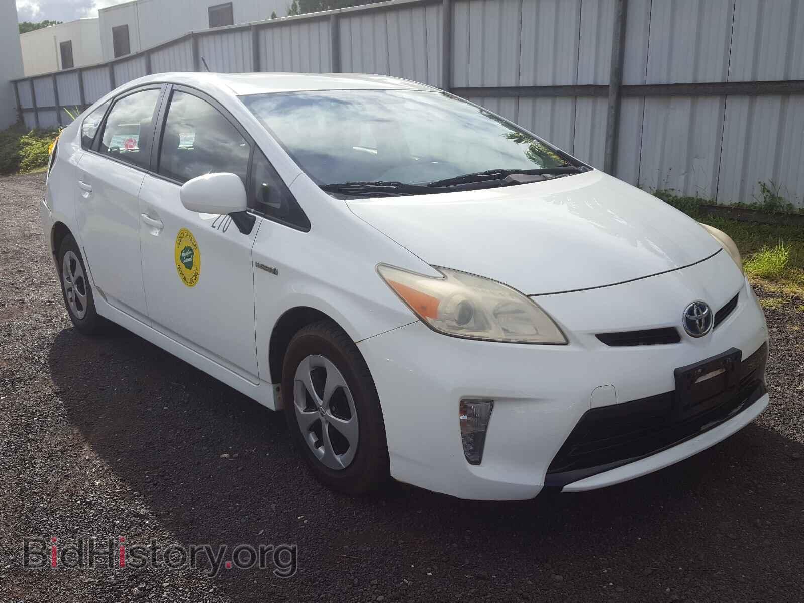 Photo JTDKN3DU2D1626061 - TOYOTA PRIUS 2013