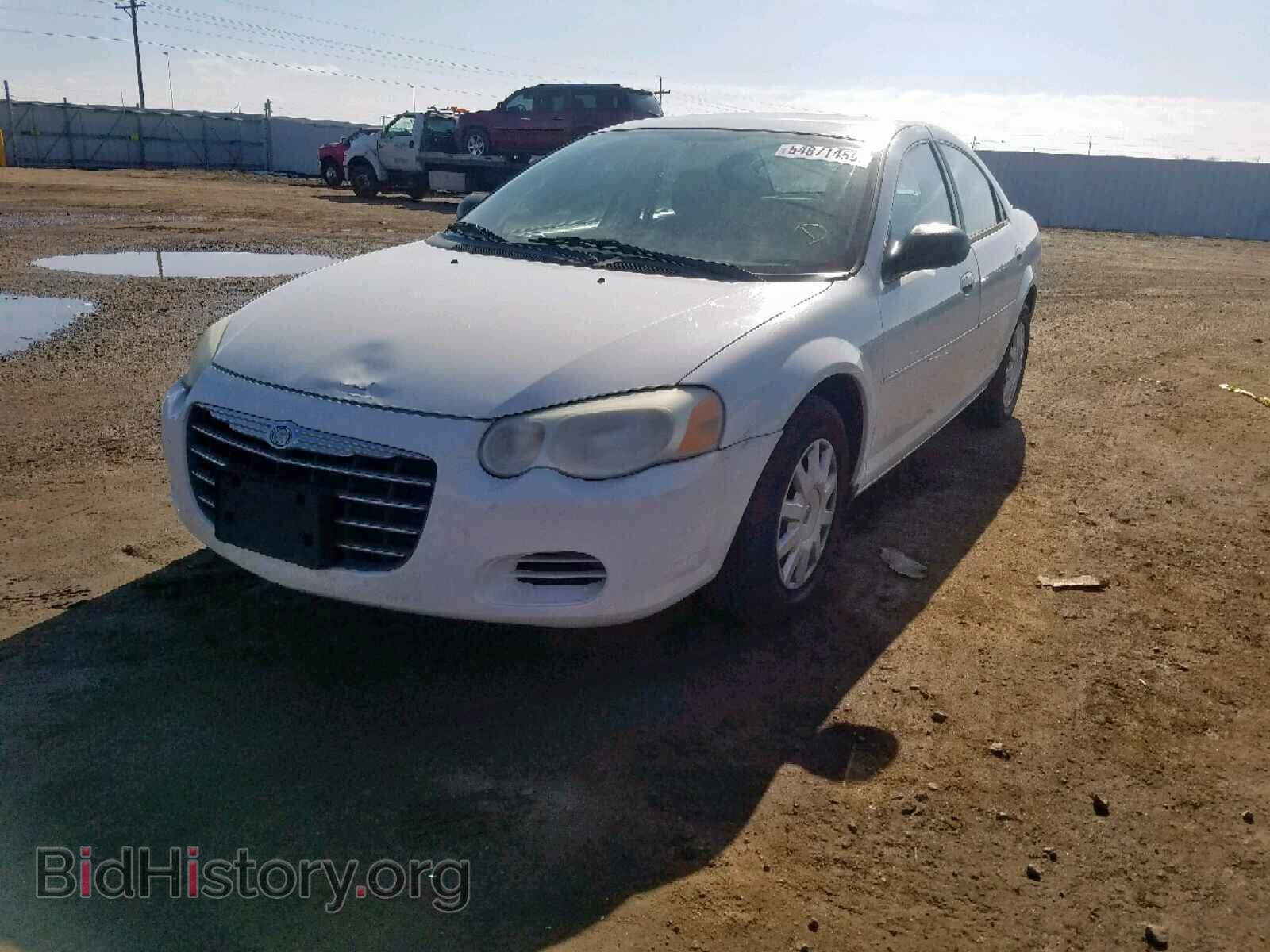 2004 CHRYSLER SEBRING - VIN: 1C3EL46X44N400178 - Фото 2