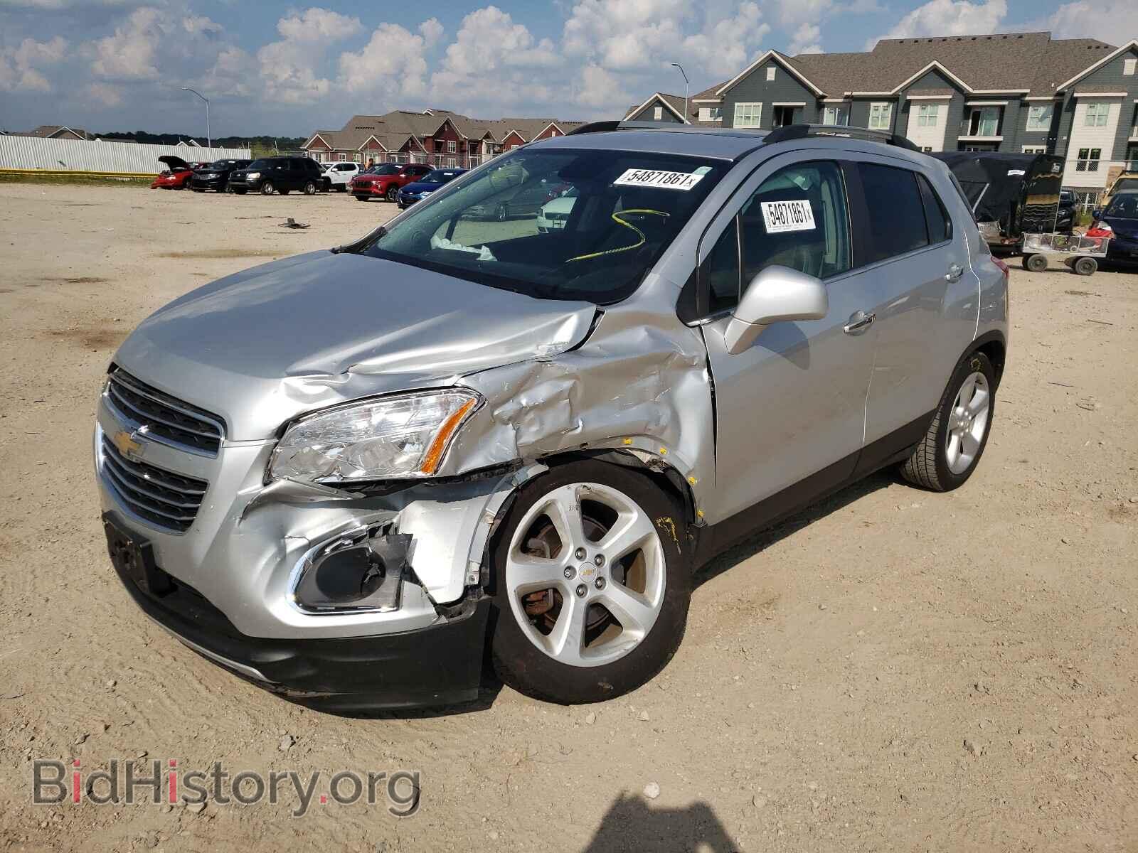 2016 CHEVROLET TRAX - VIN: KL7CJMSB6GB558740 - Фото 2