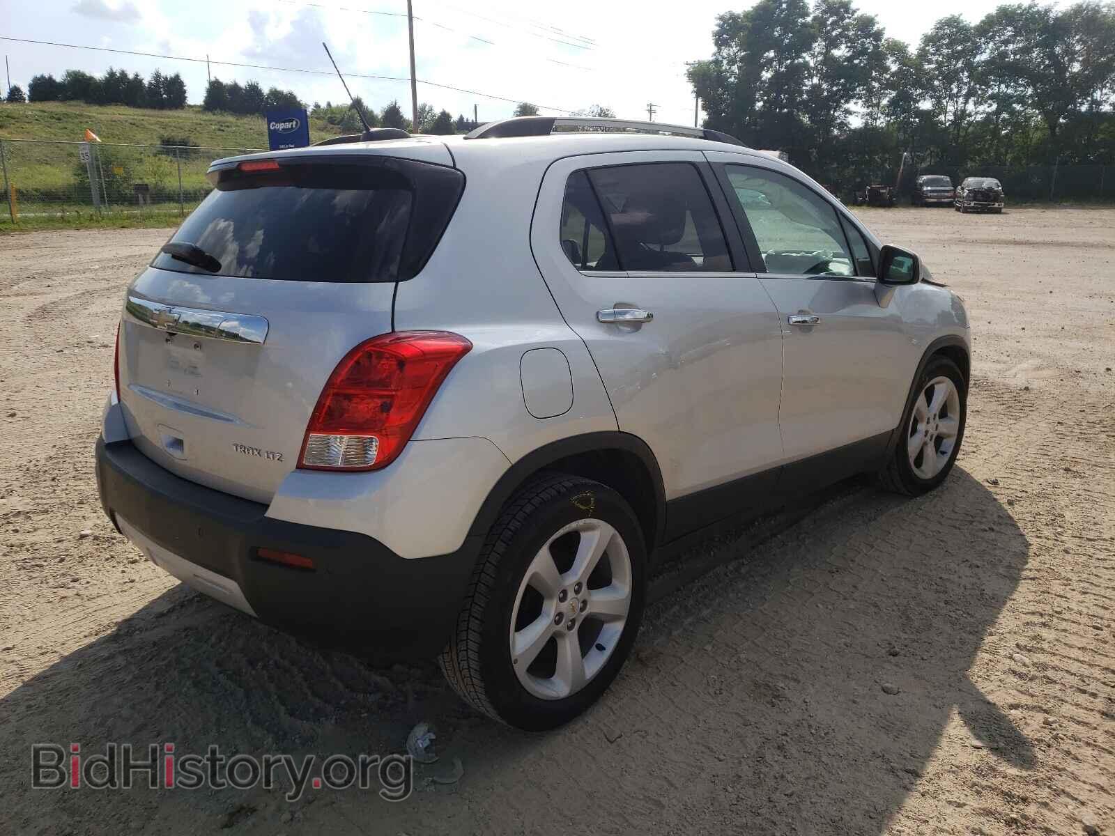 2016 CHEVROLET TRAX - VIN: KL7CJMSB6GB558740 - Фото 4