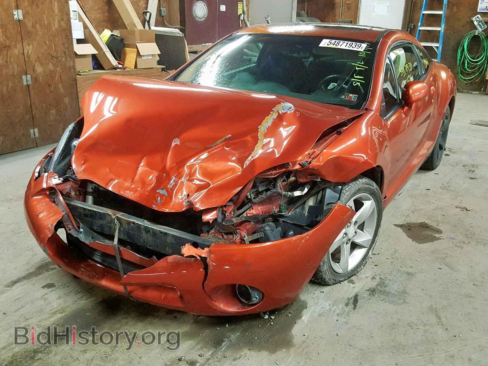 2006 MITSUBISHI ECLIPSE - VIN: 4A3AK24F86E058570 - Фото 2