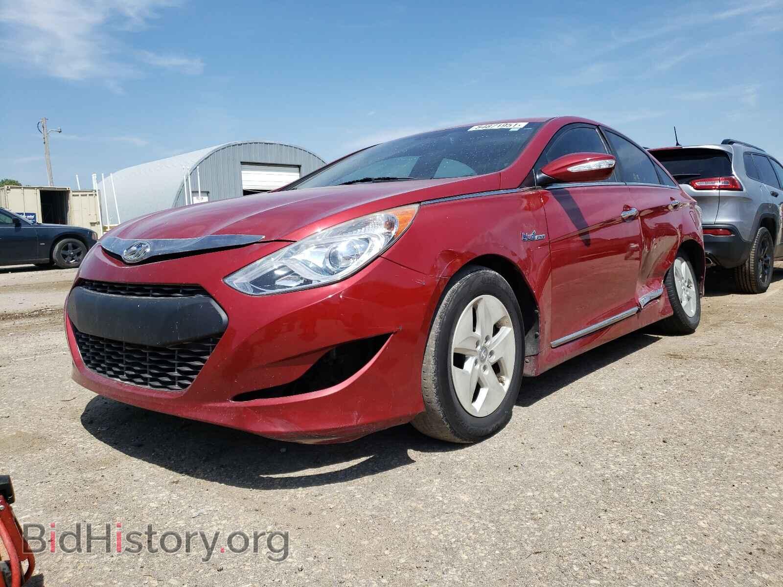 2012 HYUNDAI SONATA - VIN: KMHEC4A45CA034953 - Фото 2
