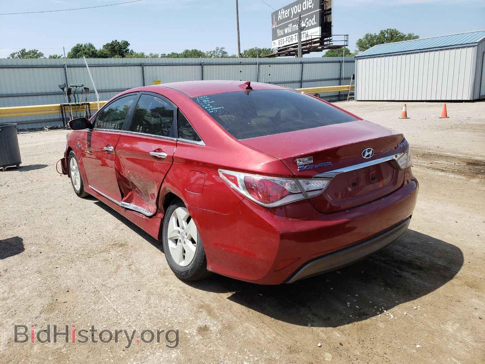 2012 HYUNDAI SONATA - VIN: KMHEC4A45CA034953 - Фото 3