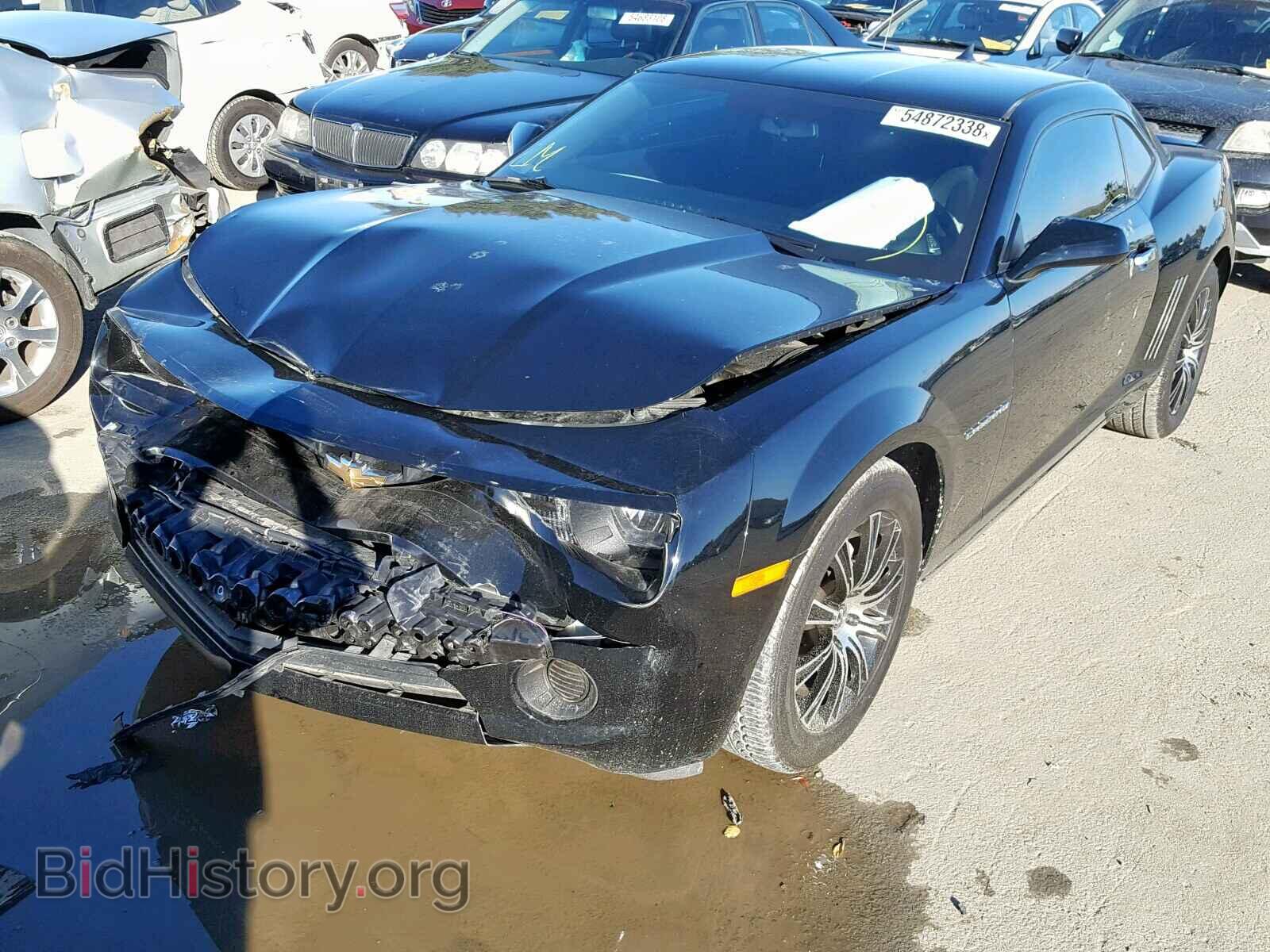 2013 CHEVROLET CAMARO - VIN: 2G1FA1E38D9224654 - Фото 2
