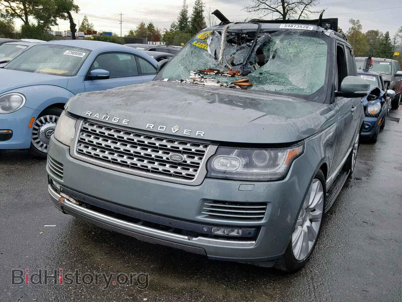 2014 LAND ROVER RANGE ROVE - VIN: SALGS2EF7EA145158 - Photo 2