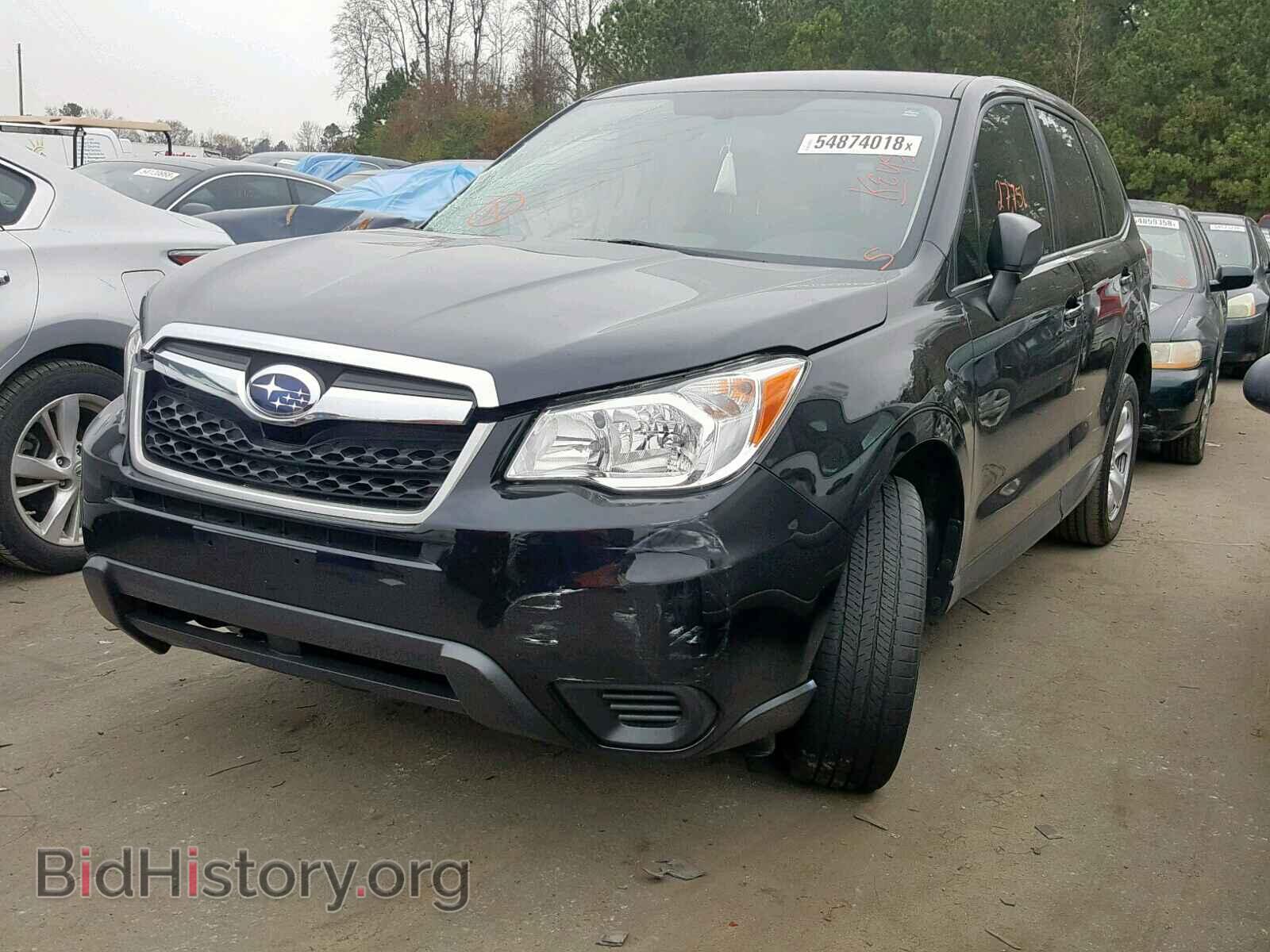 2015 SUBARU FORESTER - VIN: JF2SJAAC2FH840622 - Фото 2