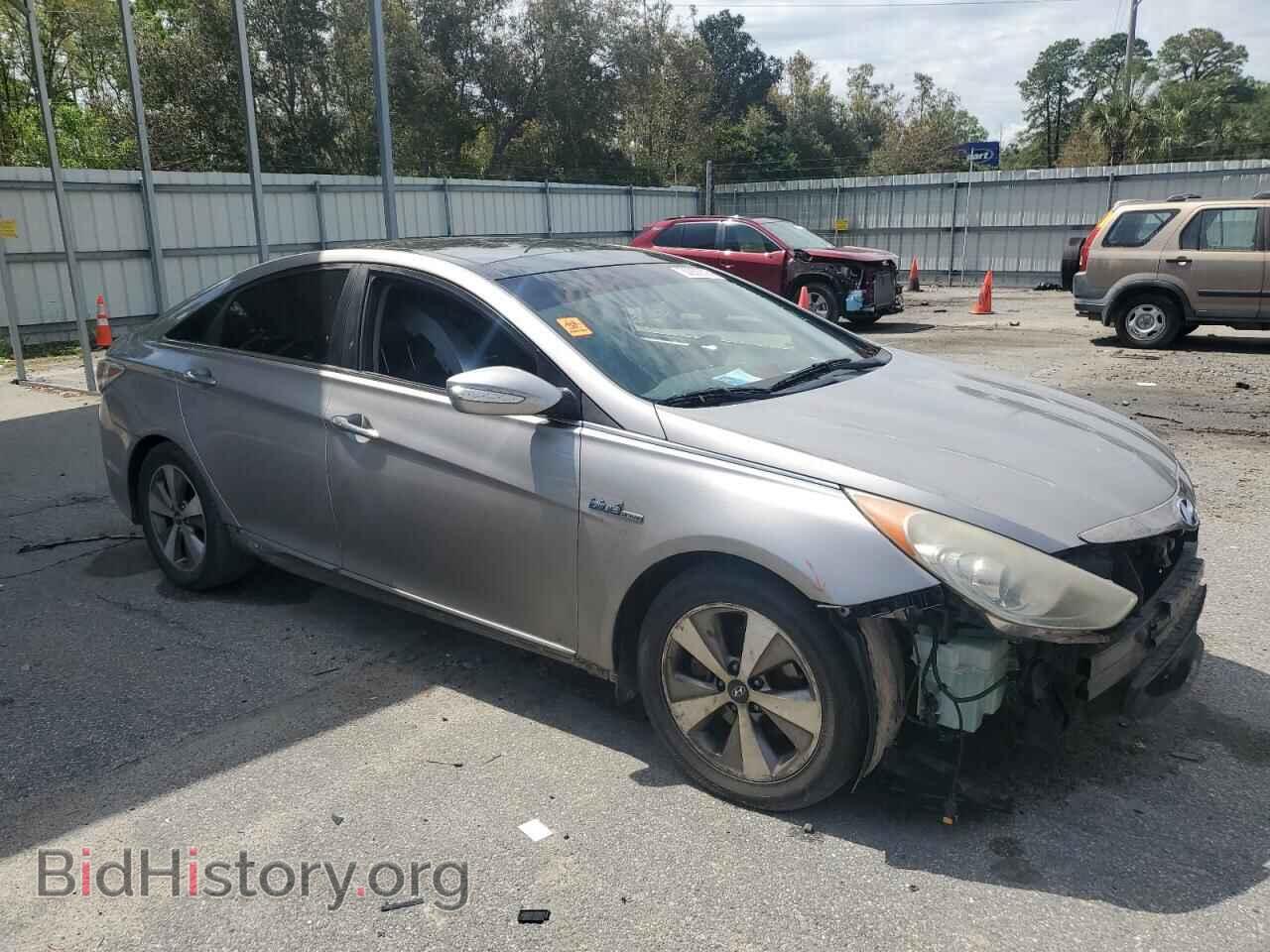 2011 HYUNDAI SONATA - VIN: KMHEC4A47BA007817 - Фото 4
