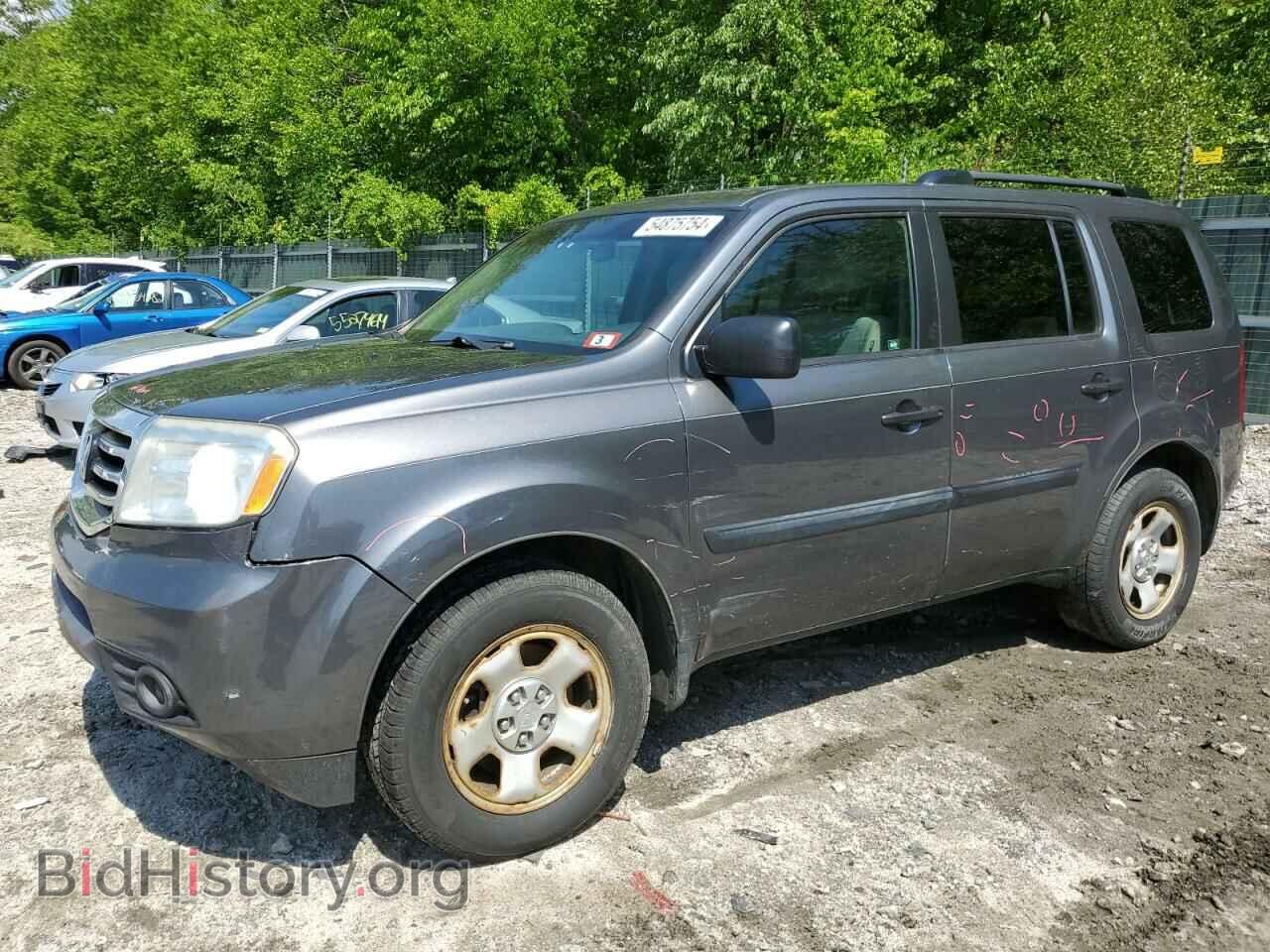 Photo 5FNYF4H20CB022472 - HONDA PILOT 2012