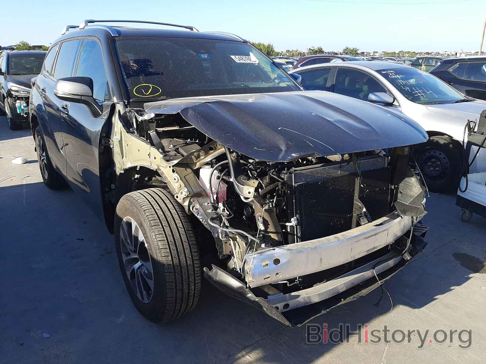 Photo 5TDGZRAH5LS014989 - TOYOTA HIGHLANDER 2020