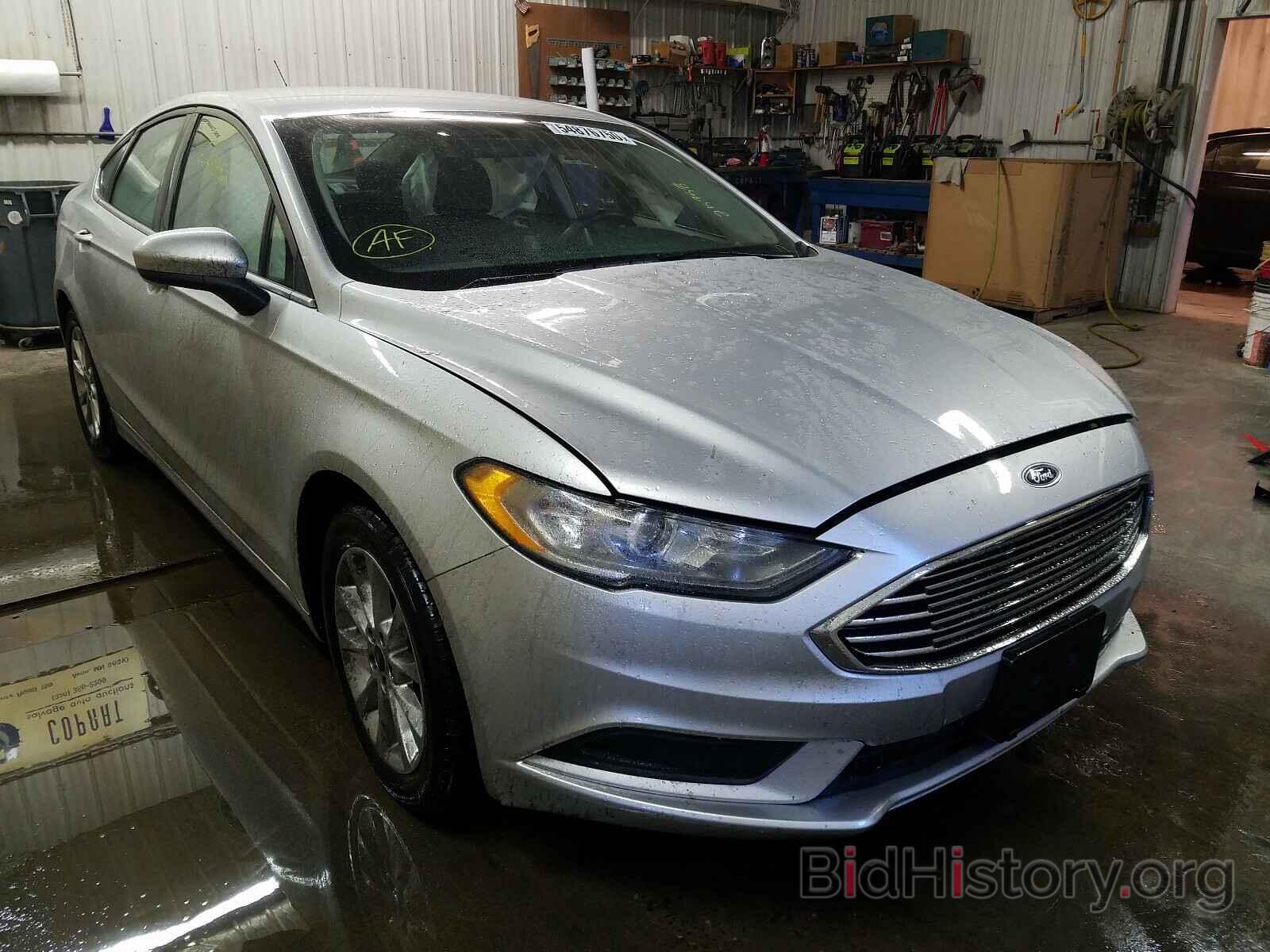 Photo 3FA6P0HD1HR335783 - FORD FUSION 2017