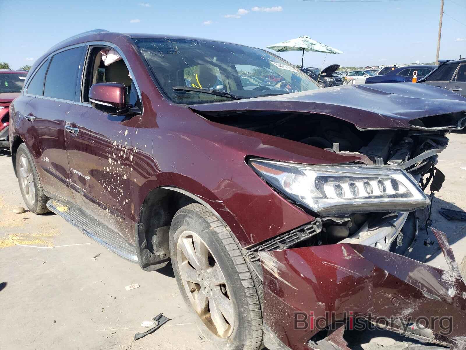 Photo 5FRYD3H86EB015726 - ACURA MDX 2014