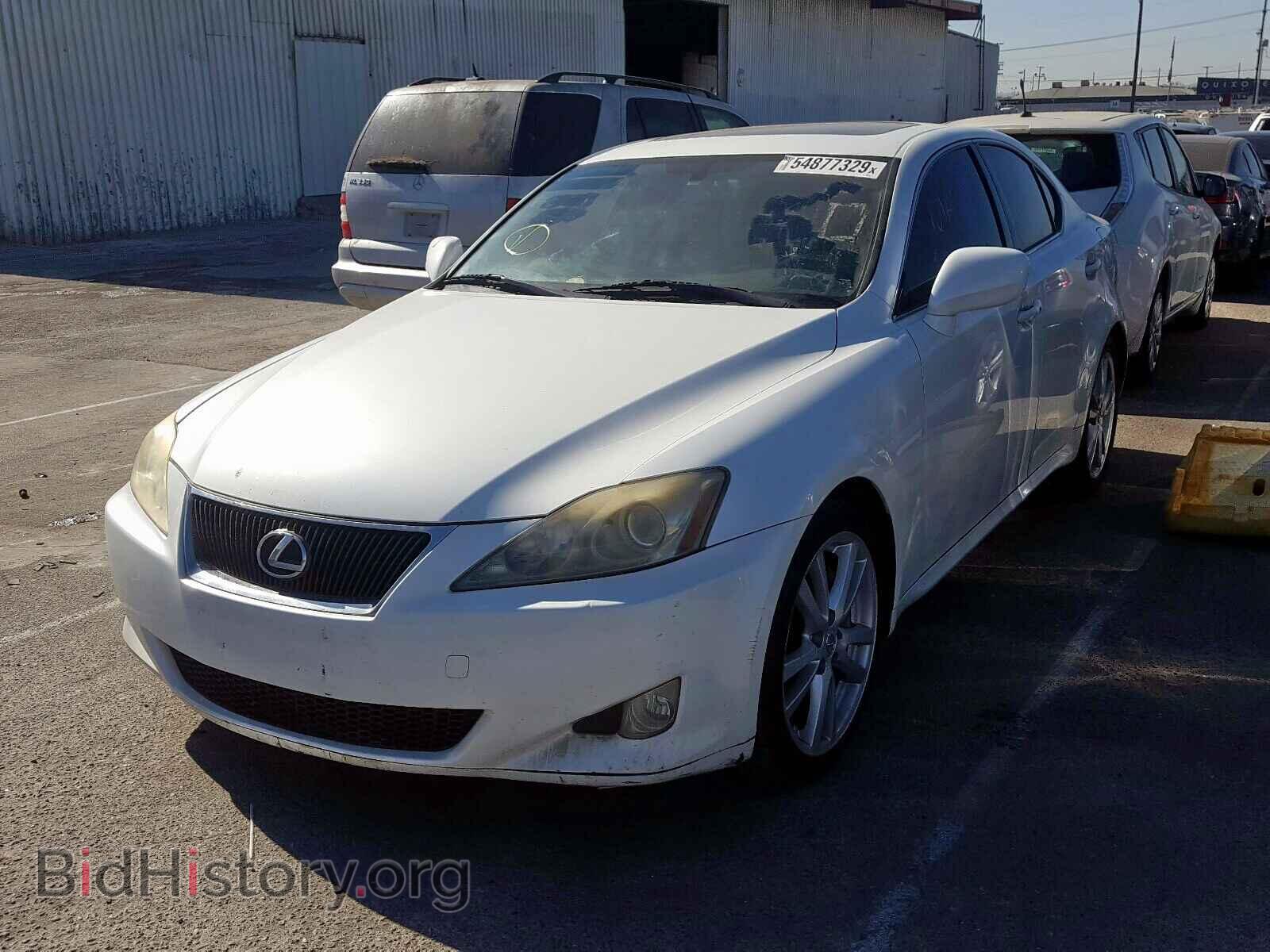 2007 LEXUS IS - VIN: JTHBE262372007360 - Photo 2