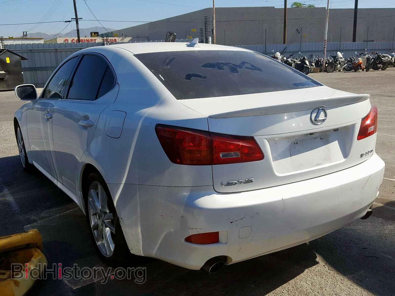 2007 LEXUS IS - VIN: JTHBE262372007360 - Photo 3