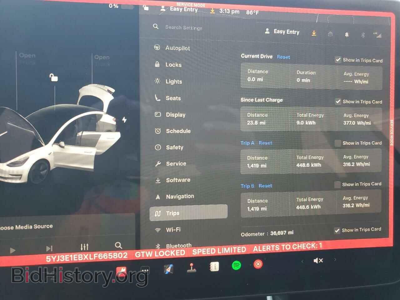 2020 TESLA MODEL 3 - VIN: 5YJ3E1EBXLF665802 - Photo 9