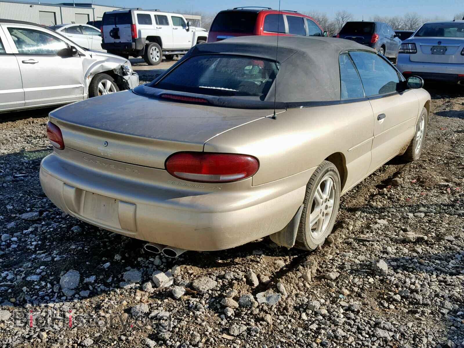 2000 CHRYSLER SEBRING - VIN: 3C3EL45H8YT258014 - Фото 4