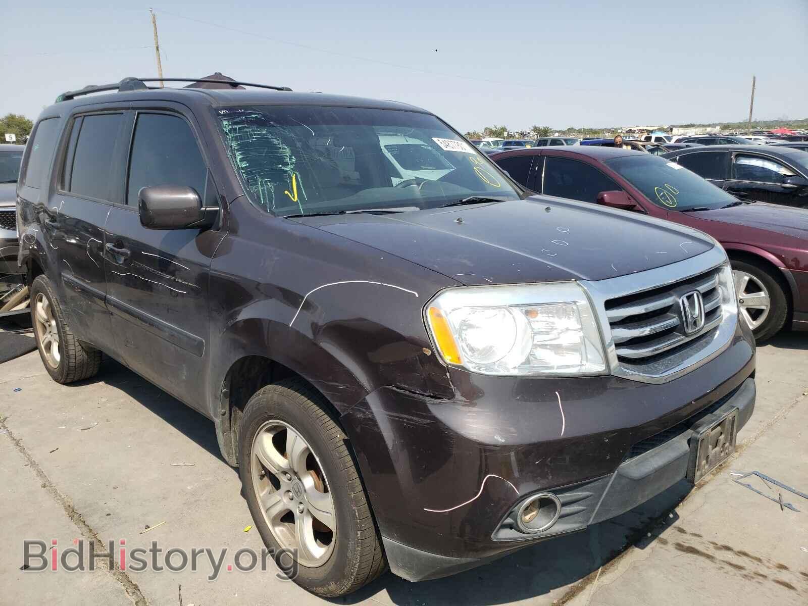 Фотография 5FNYF3H44CB007162 - HONDA PILOT 2012