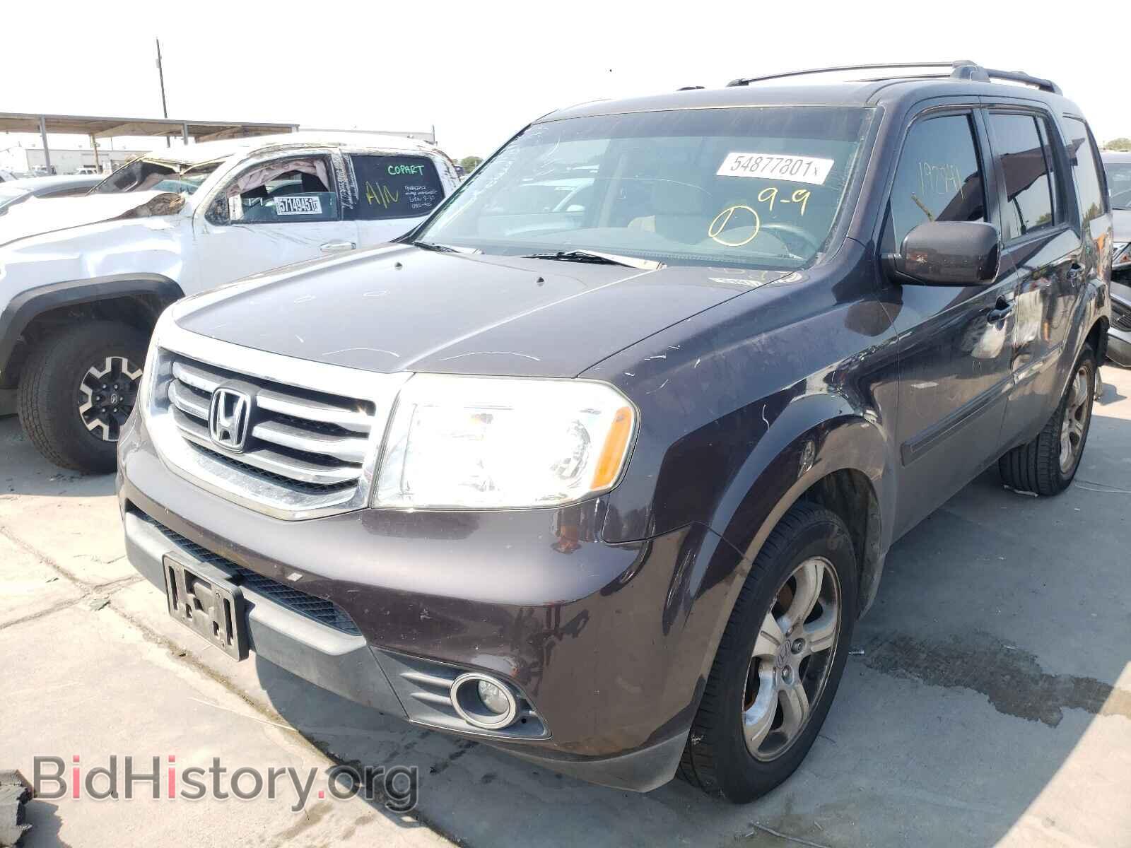 2012 HONDA PILOT - VIN: 5FNYF3H44CB007162 - Фото 2