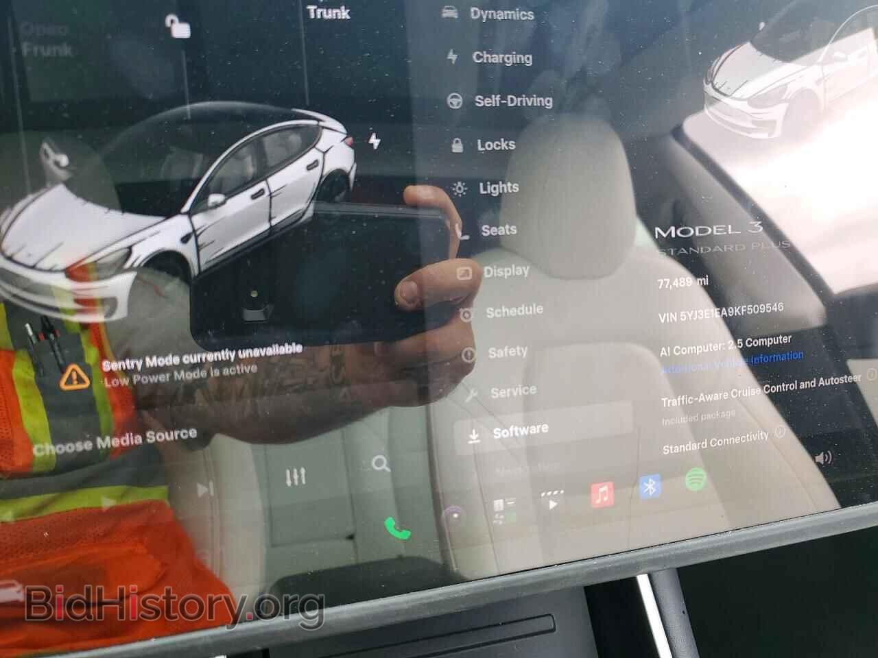 2019 TESLA MODEL 3 - VIN: 5YJ3E1EA9KF509546 - Photo 9